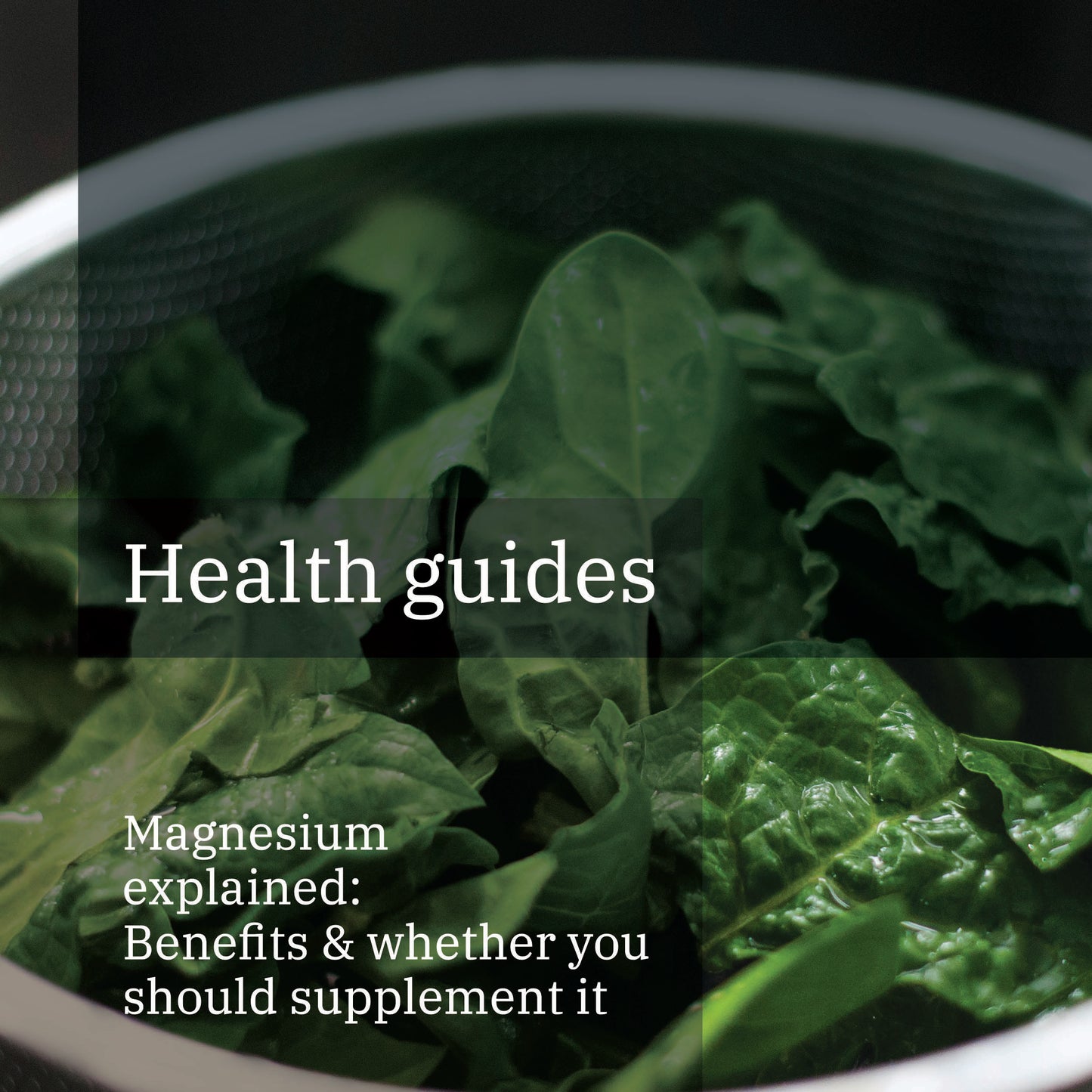 Magnesium explained: <br> Benefits & whether you should supplement it