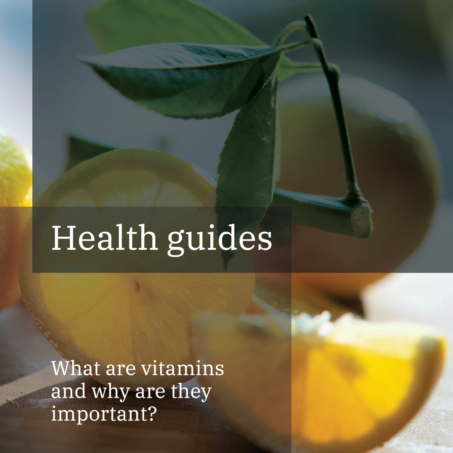 Why are vitamins important?